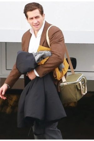 Rusty Sabich Tv Series Presumed Innocent 2024 Jake Gyllenhaal Brown Coat.