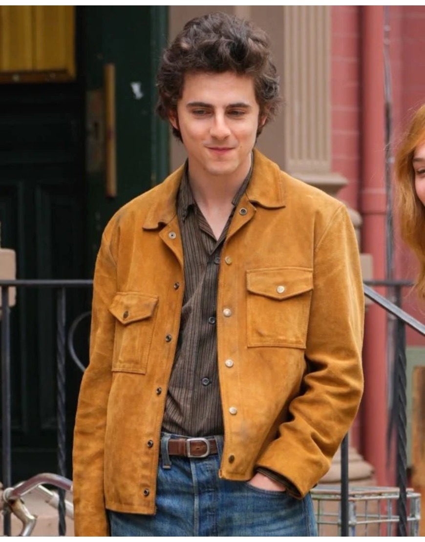 Timothee Chalamet A Complete Unknown Bob Dylan Brown Suede Jacket Timothee Chalamet A Complete Unknown Bob Dylan Brown Suede Jacket