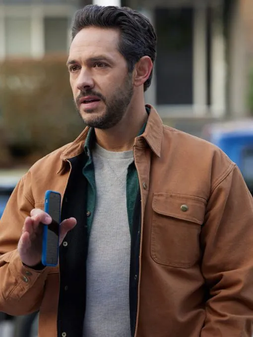 Unexpected Grace Michael Rady Brown Jacket Unexpected Grace Michael Rady Brown Jacket