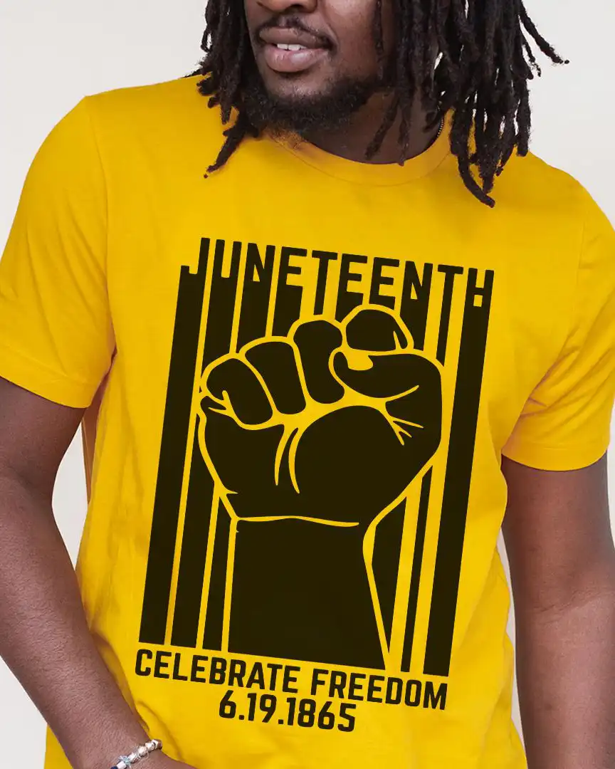 Yellow-Juneteenth-Shirts