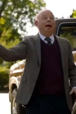 Young Sheldon 2024 Wallace Shawn Blazer