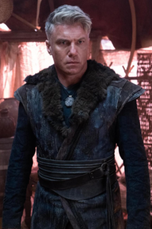 Anson Mount Star Trek Strange New Worlds Tv Series Captain Christopher Pike Black Shearling Leather Coat