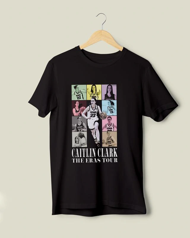 Caitlin-Clark-Eras-Tour-Black-Shirt