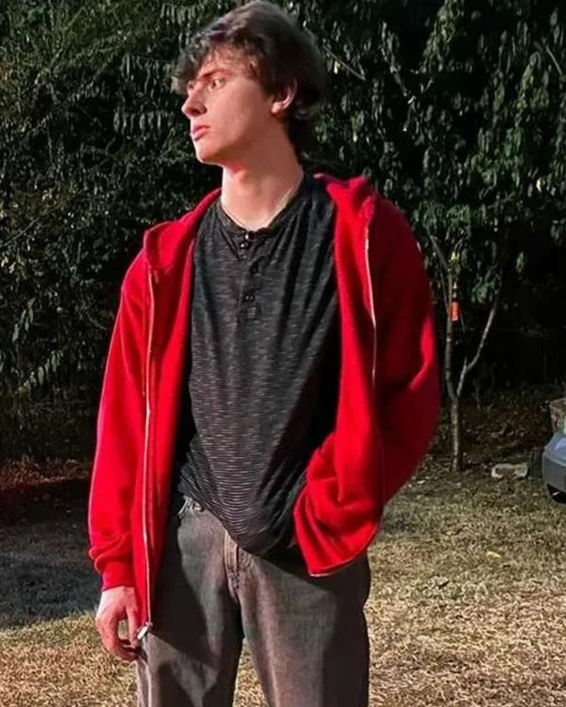 Corbin Pitts Crescent City 2024 Gabriel Red Hoodie Corbin Pitts Crescent City 2024 Gabriel Red Hoodie