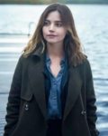 Ember Tv Series The Jetty 2024 Jenna Coleman Grey Coat