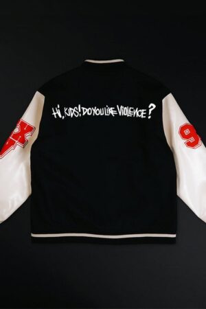 Eminem Slim Shady Detroit Black Varsity Jacket
