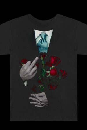 Eminem The Death of Slim Shady Middle Finger Roses T-Shirt