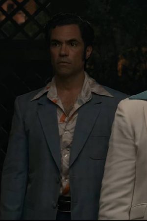 Hotel Cocaine Danny Pino Blue Checkered Blazer.