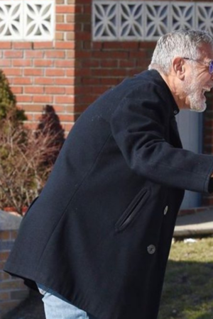 Jack Wolfs 2024 George Clooney Blue Coat.