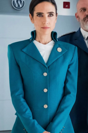 Jennifer Connelly Snowpiercer Tv Series Melanie Cavill Blue Blazer