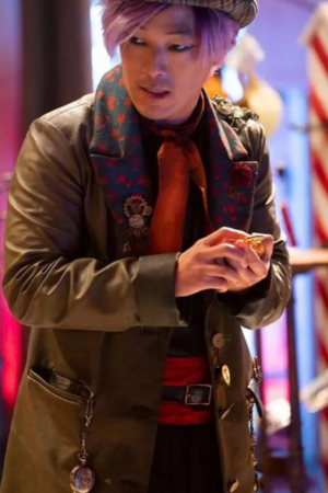 Leonardo Nam Descendants The Rise Of Red 2024 Maddox Hatter Coat