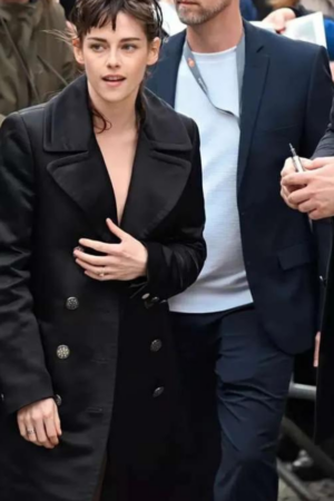 Love Lies Bleeding 2024 Kristen Stewart Berlin International Film Festival Black Coat.