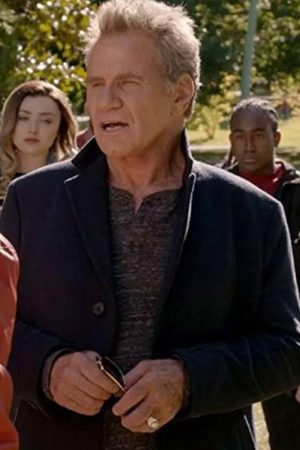 Martin Kove Cobra Kai Tv Series Black Wool Trench Coat.