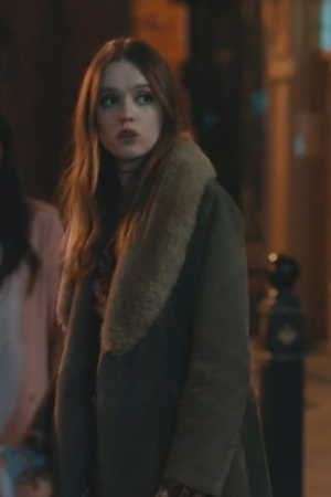 Aimee Lou Wood Daddy Issues Coat