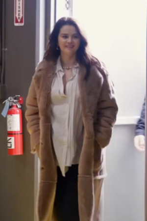 Alex Russo Wizards Beyond Waverly Place Shearling Coat