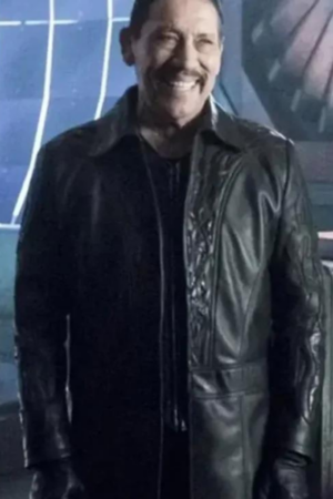 Breacher Tv-series The Flash Season 04 Danny Trejo Leather Black Coat