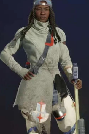 Concord Video Game 2024 Vale Grey Costume Coat