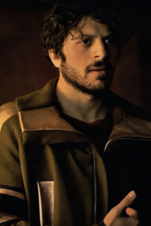 Dimitri Leonidas Foundation Tv Series Hober Mallow Green Coat