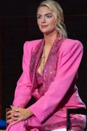 Dress My Tour 2024 Kate Upton Pink Suit