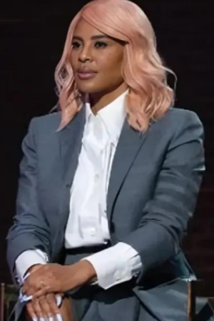 Dress My Tour 2024 Laurieann Gibson Grey Blazer