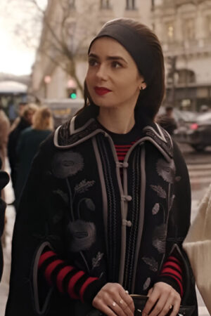 Emily-Cooper-TV-Series-Emily-in-Paris-S04-Lily-Collins-Cape-Coat