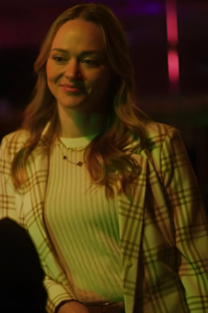 Hustlers Take All 2024 Kyla Burke Plaid Blazer
