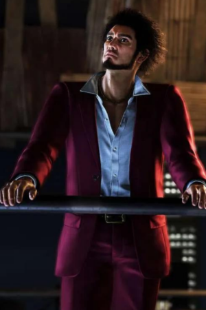Ichiban Kasuga Video Game Like A Dragon Infinite Wealth 2024 Maroon Suit