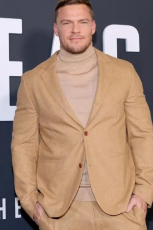 Jack Reacher Alan Ritchson Reacher Brown Blazer