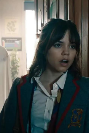 Jenna Ortega Beetlejuice Beetlejuice 2024 Uniform Blazer