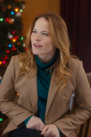 Joy Keogh a Very Vermont Christmas Katie Leclerc Brown Coat