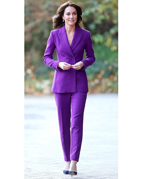 Kate-Middleton-Purple-Suit-California-Outfits