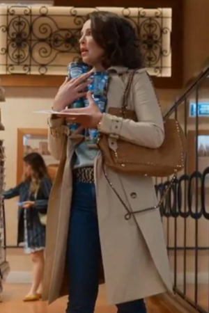 Katherine Heigl Firefly Lane Tv Series Tully Hart Beige Cotton Coat