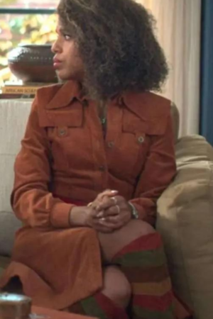 Kerry Washington Unprisoned 2024 Paige Alexander Brown Coat
