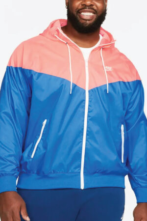 Nike-Sportswear-Windrunner-Blue-Hooded-Jacket