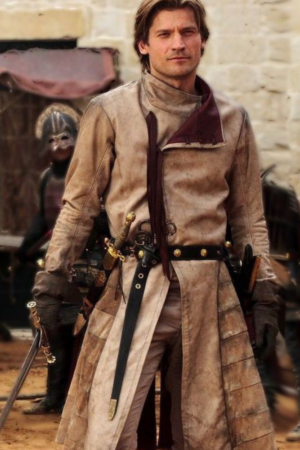 Nikolaj Coster-waldau Tv Series Game Of Thrones Costume Leather Coat