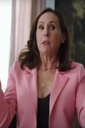 Only Murders In The Building 2024 Molly Shannon Pink Blazer