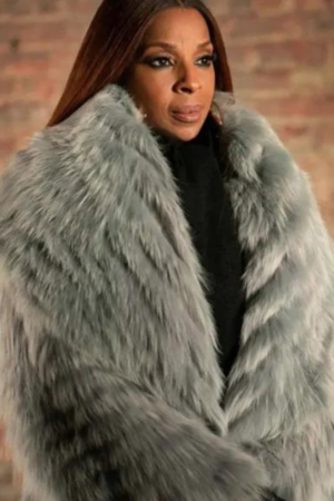 Power Book II Ghost Monet Grey Fur Coat