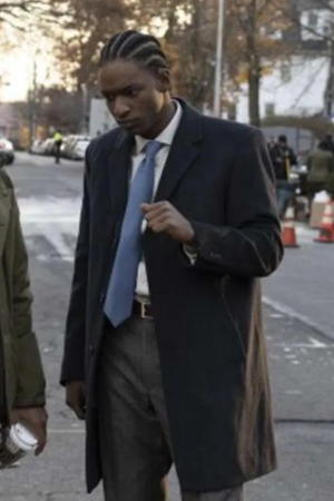 Rob Peace 2024 Movie Jay Will Black Trench Coat