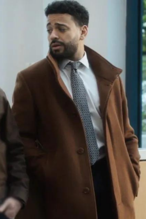 Ryan Broussard Alert Missing Persons Unit 2024 Mike Sherman Brown Trench Coat