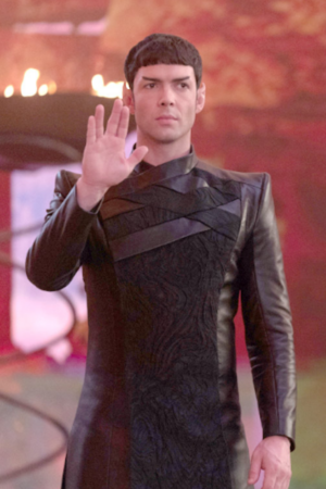 Spock Star Trek Strange New Worlds Leather Coat