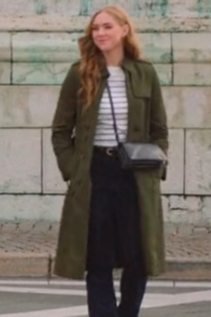 Ava Micallief Love On The Danube Royal Getaway Jessica Sipos Trench Coat