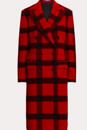 Emily Cooper Tv Series Emily In Paris S04 Lily Collins Plaid Coat