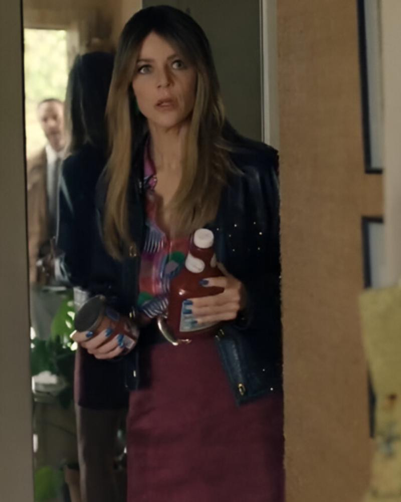 High Potential 2024 Kaitlin Olson Black Jacket High Potential 2024 Kaitlin Olson Black Jacket