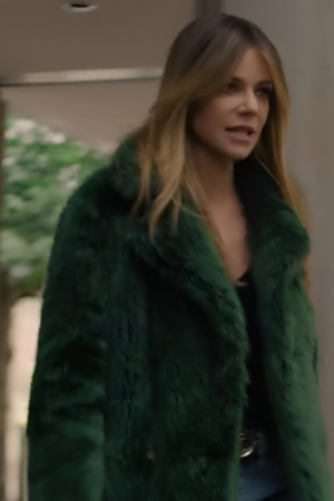 High Potential 2024 Morgan Gillory Fur Coat