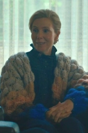 Jane Tv Series We Might Regret This 2024 Sally Phillips Knitted Cardigan