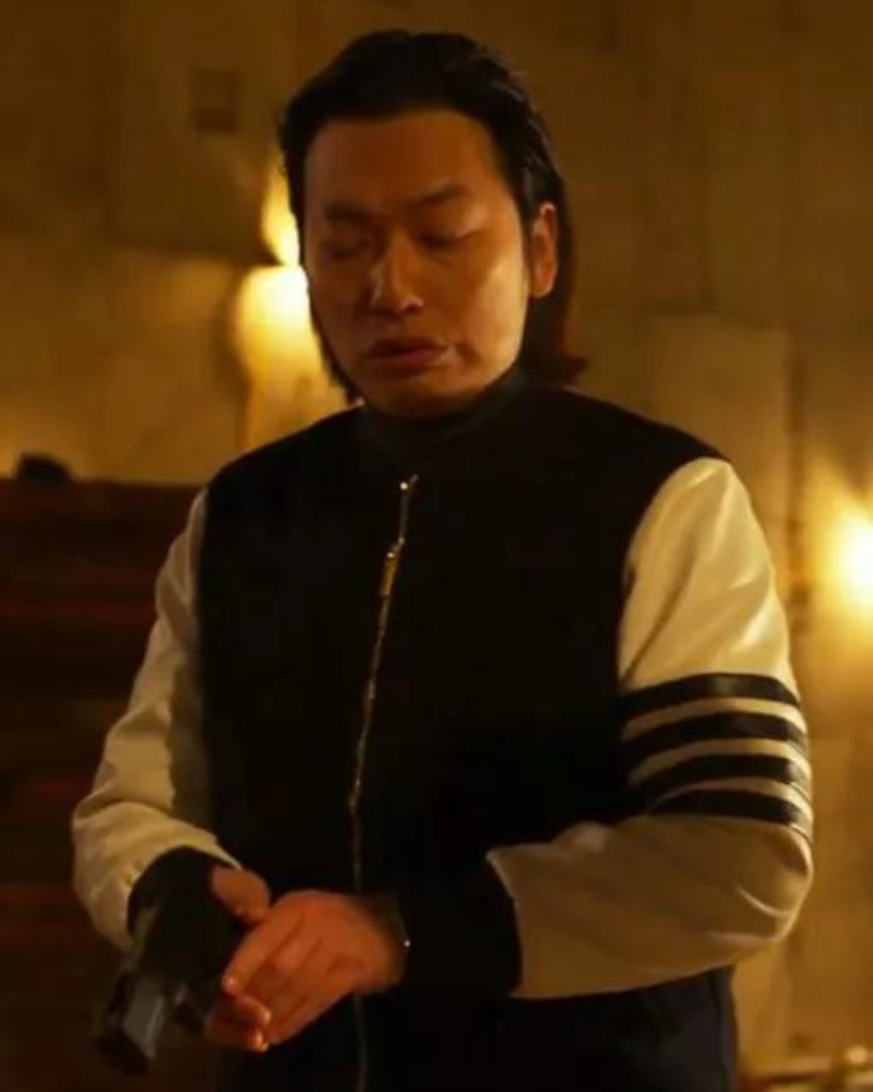 Jang Dong-cheol Movie The Roundup Punishment 2024 Lee Dong-hwi Varsity Jacket Jang Dong-cheol Movie The Roundup Punishment 2024 Lee Dong-hwi Varsity Jacket