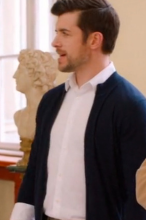 Joe Fisher Love On The Danube Royal Getaway Dan Jeannotte Blue Cardigan