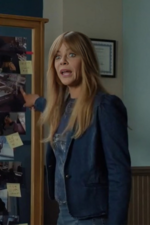 Kaitlin Olson Tv-series High Potential Morgan Gillory Denim Blazer