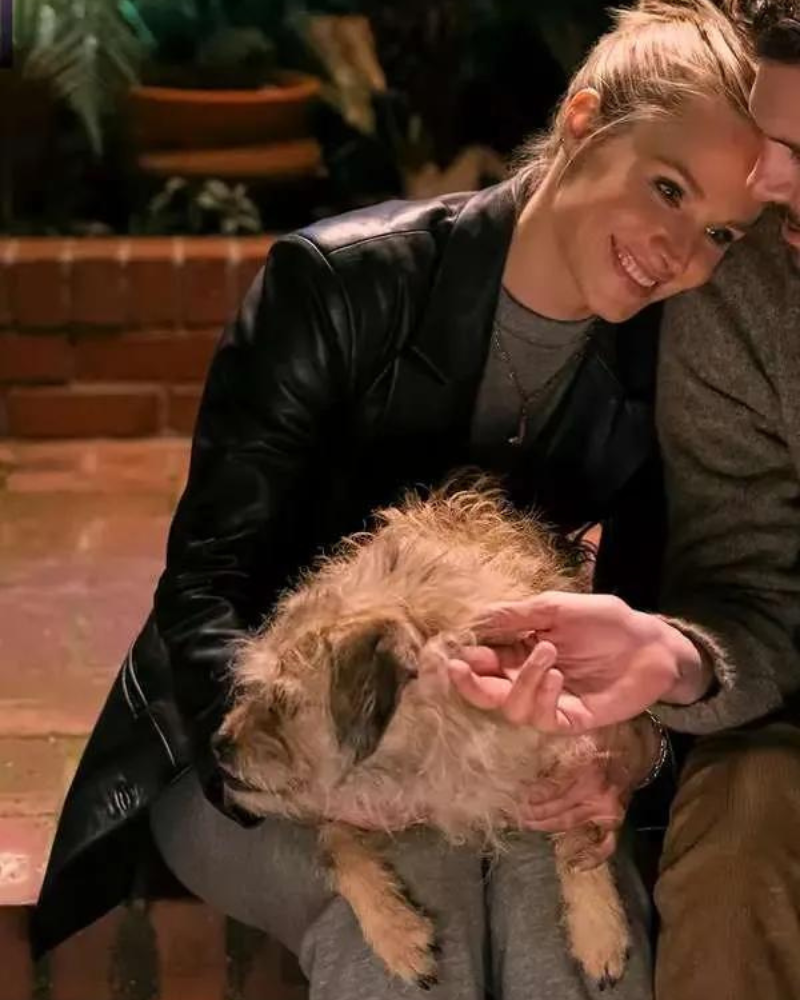 Kristen Bell Nobody Wants This 2024 Joanne Black Leather Blazer Kristen Bell Nobody Wants This 2024 Joanne Black Leather Blazer