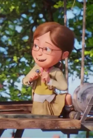 Margo Movie Despicable Me 4 Brown Blazer